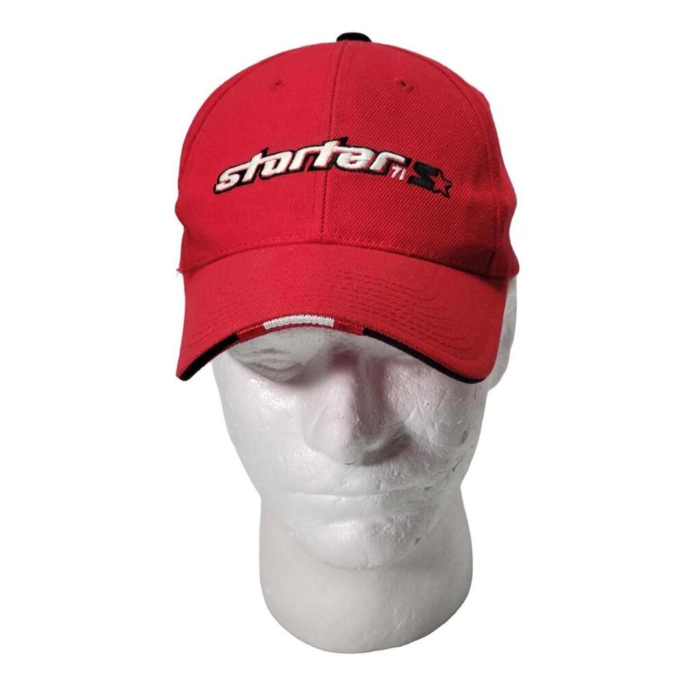 Red Starter Youth Strapback Baseball Hat Cap